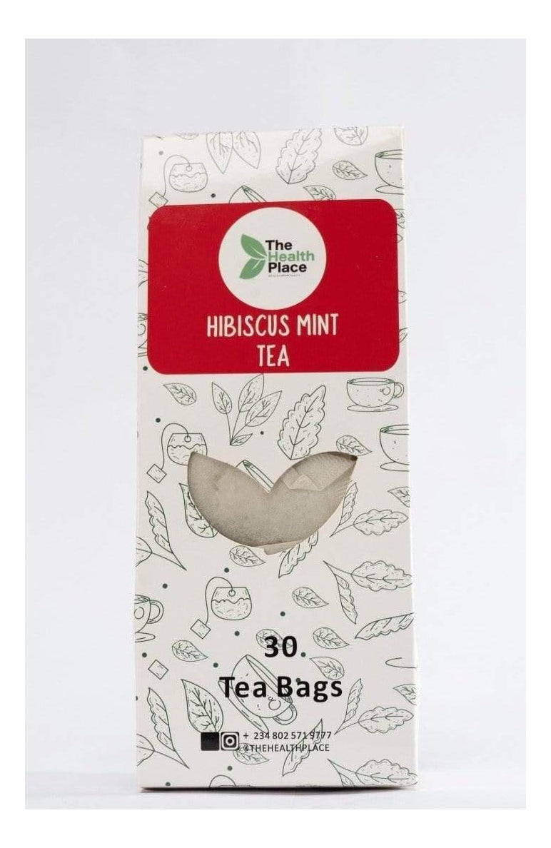 30 Teabags Hibiscus-Mint Tea-The Health Place